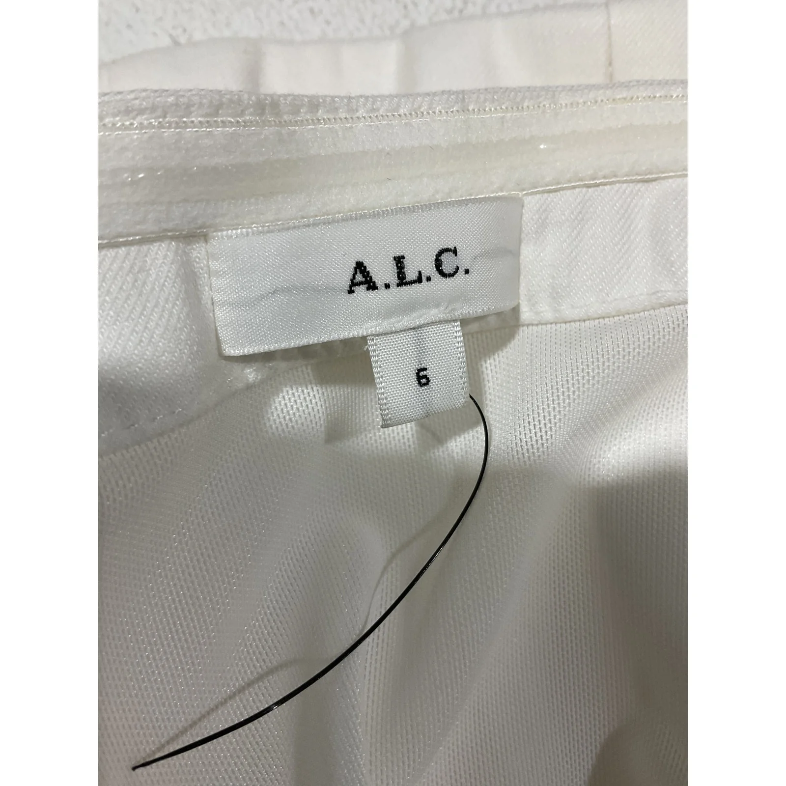 A.L.C. Structured White Renee Bustier Top Size 6 - Image 4