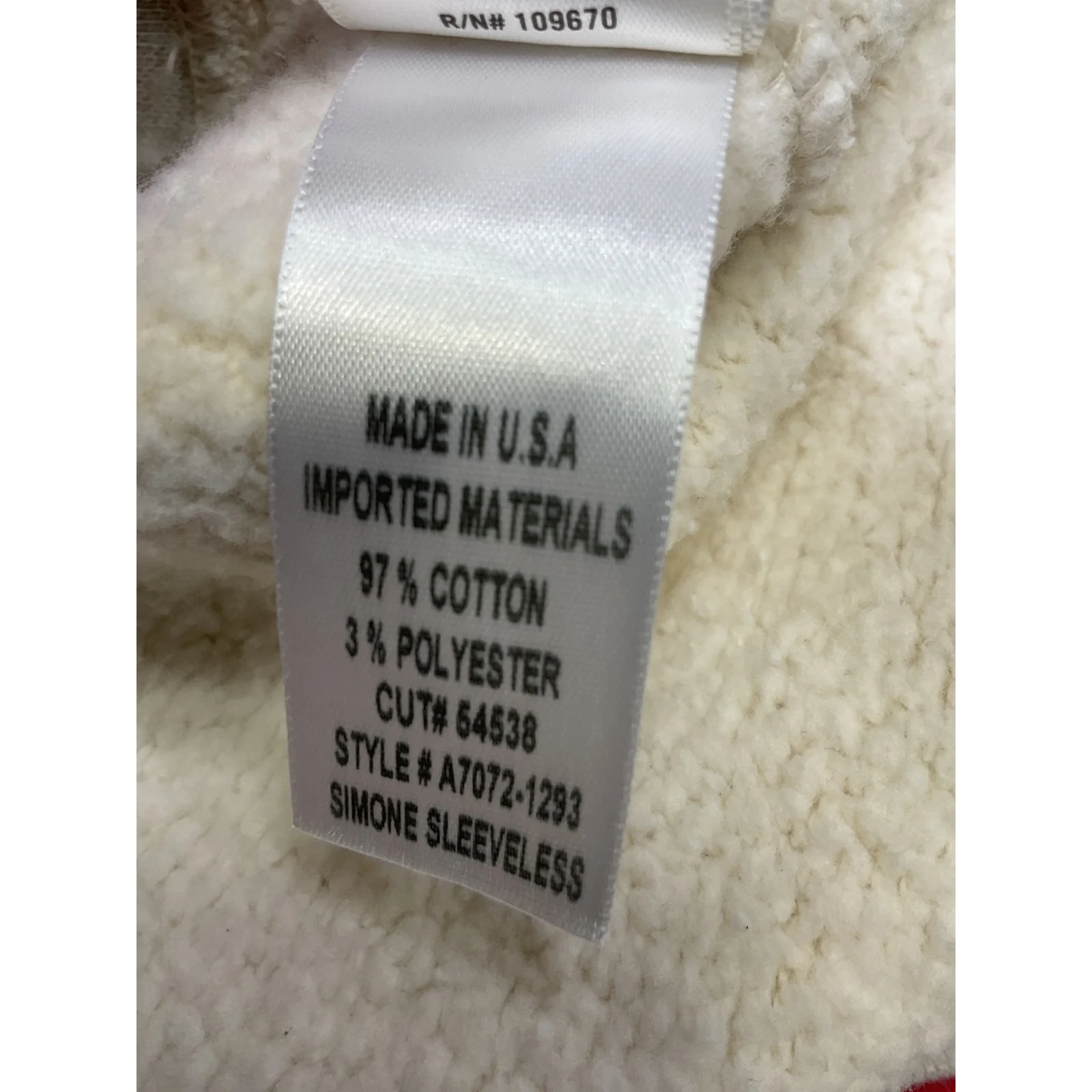 Agolde 'Simone' White Cotton Sweatshirt Size S - Image 5