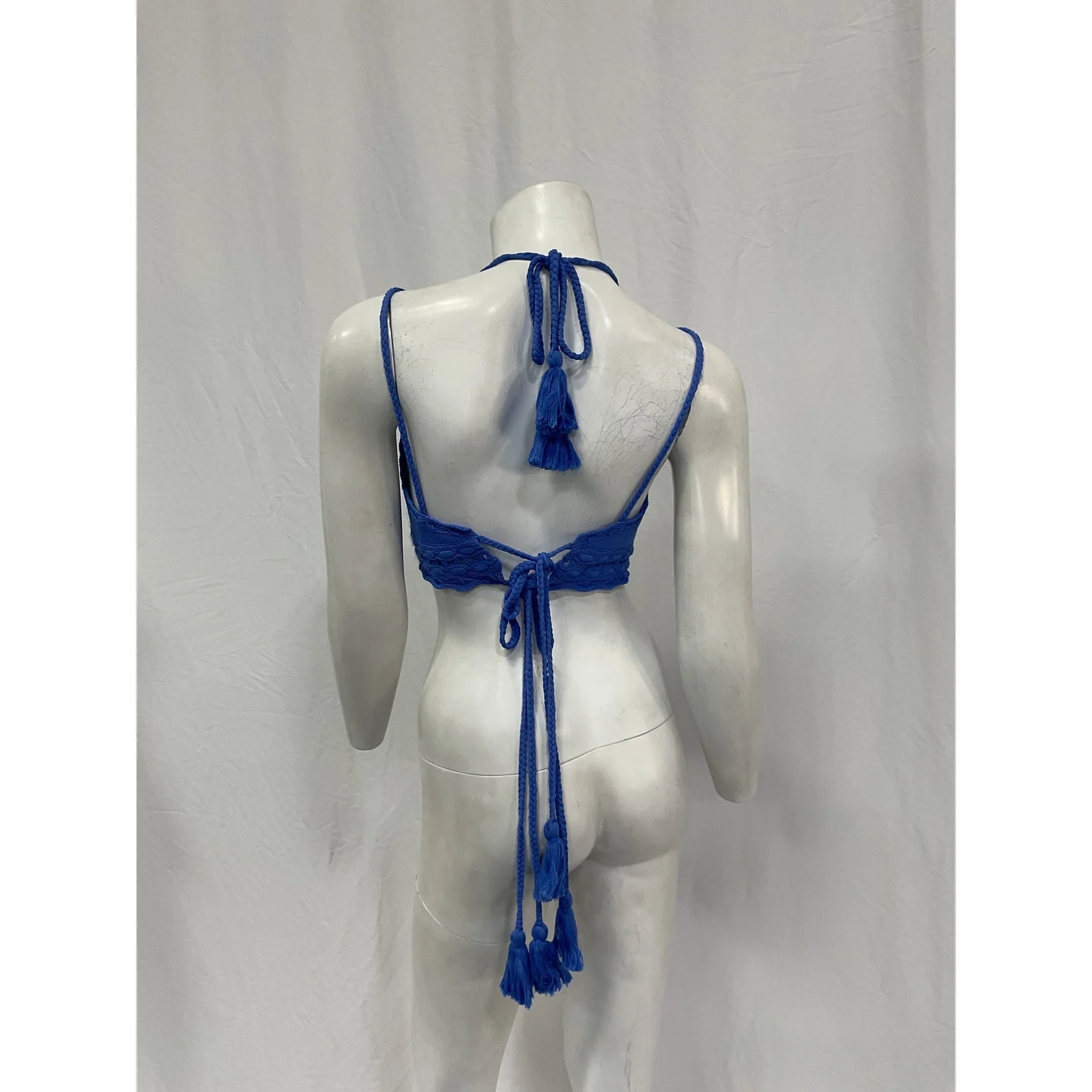 Alexis 'Buras' Blue Viscose Top Size S - Image 3