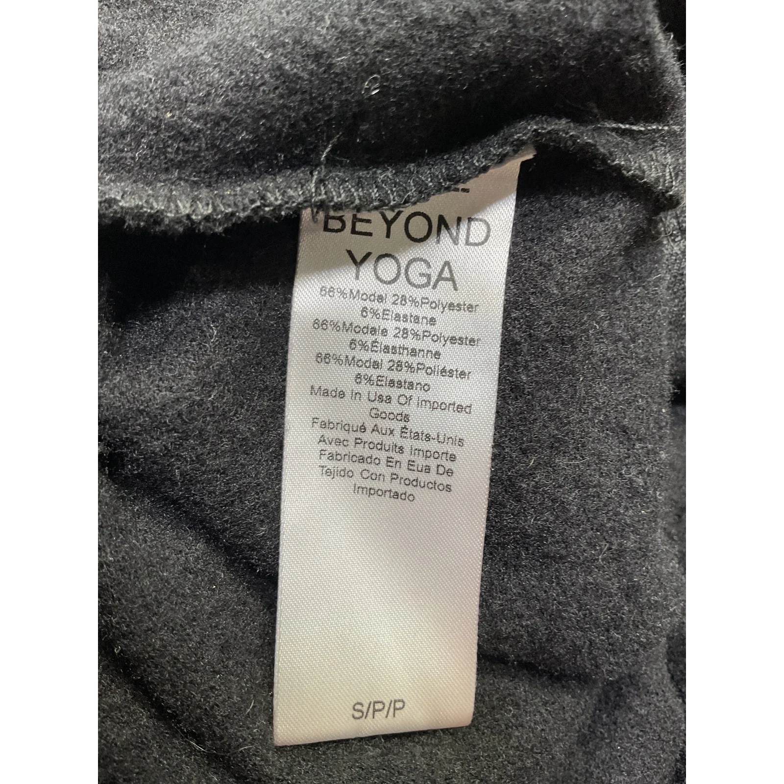 Beyond Yoga 'Ski' Black Weekend Jumpsuit Size S - Image 5