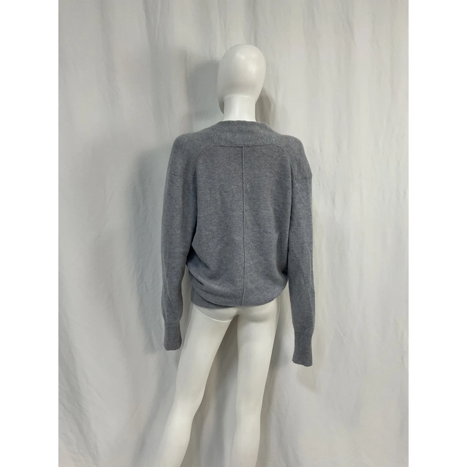 Brochu Walker 'Phinneas' Blue Cashmere Wrap Size L - Image 3