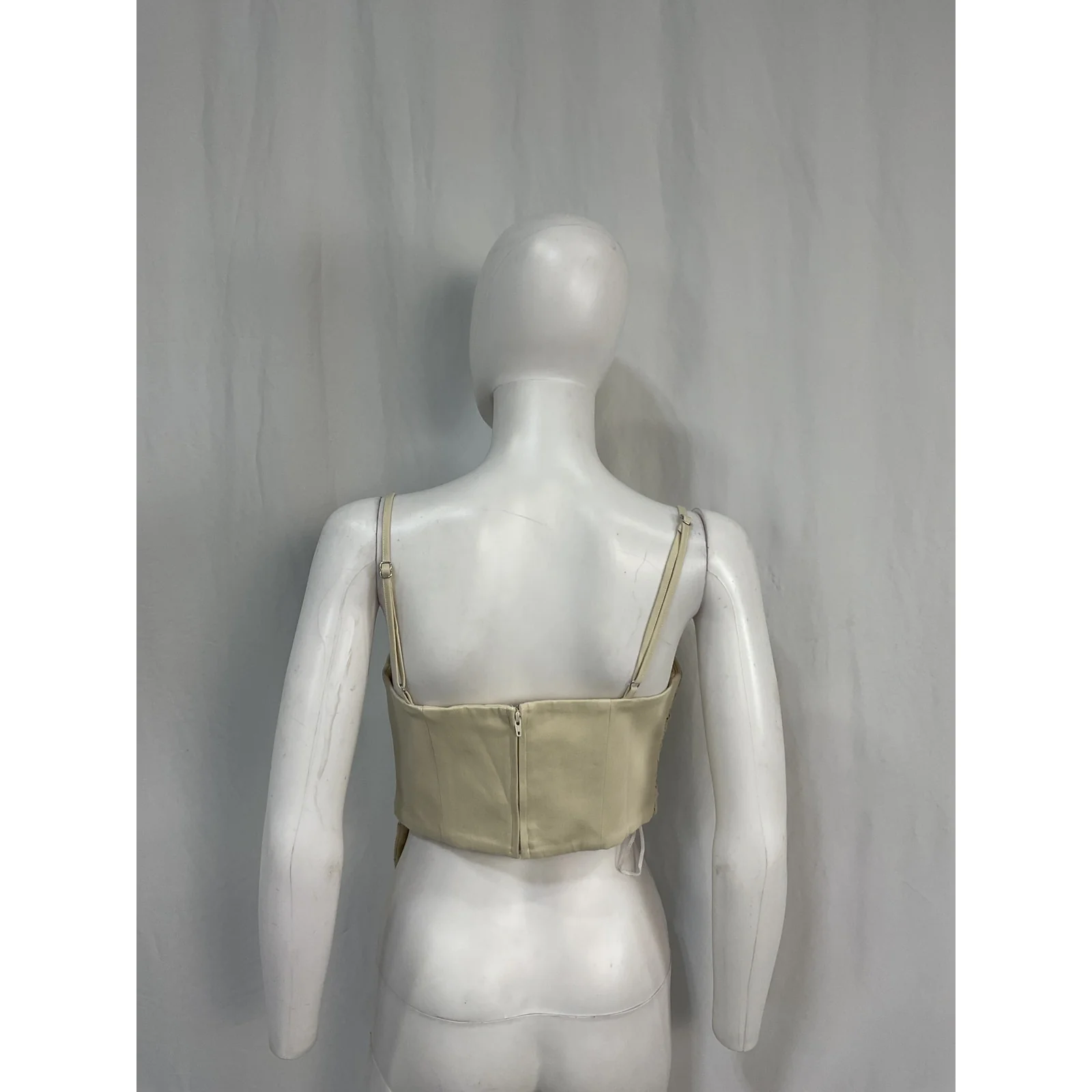 Camila Coelho 'Tashi' Ivory Cotton Top Size M - Image 3