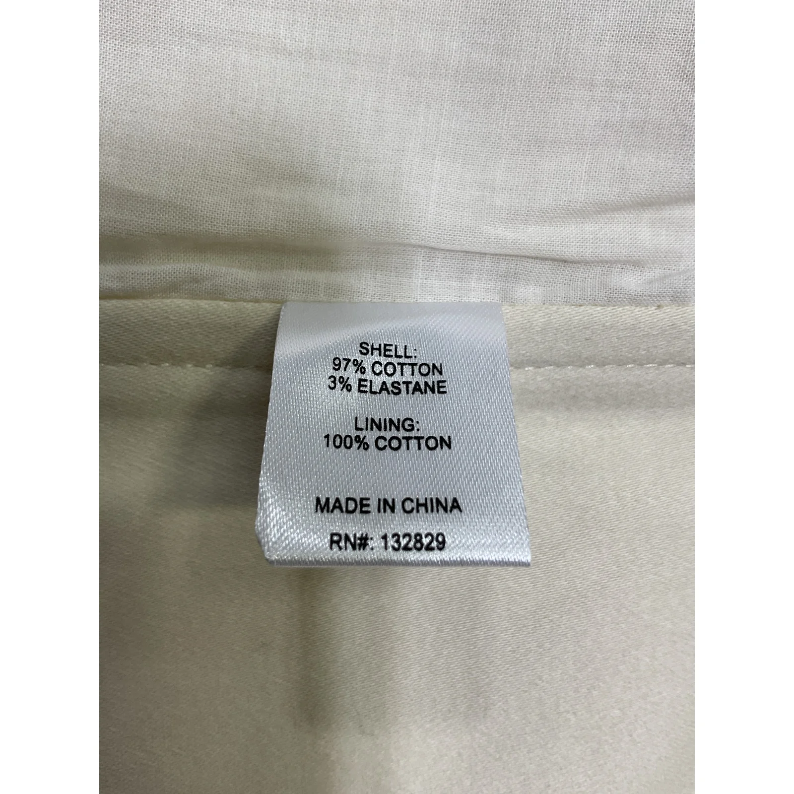 Camila Coelho 'Tashi' Ivory Cotton Top Size M - Image 5