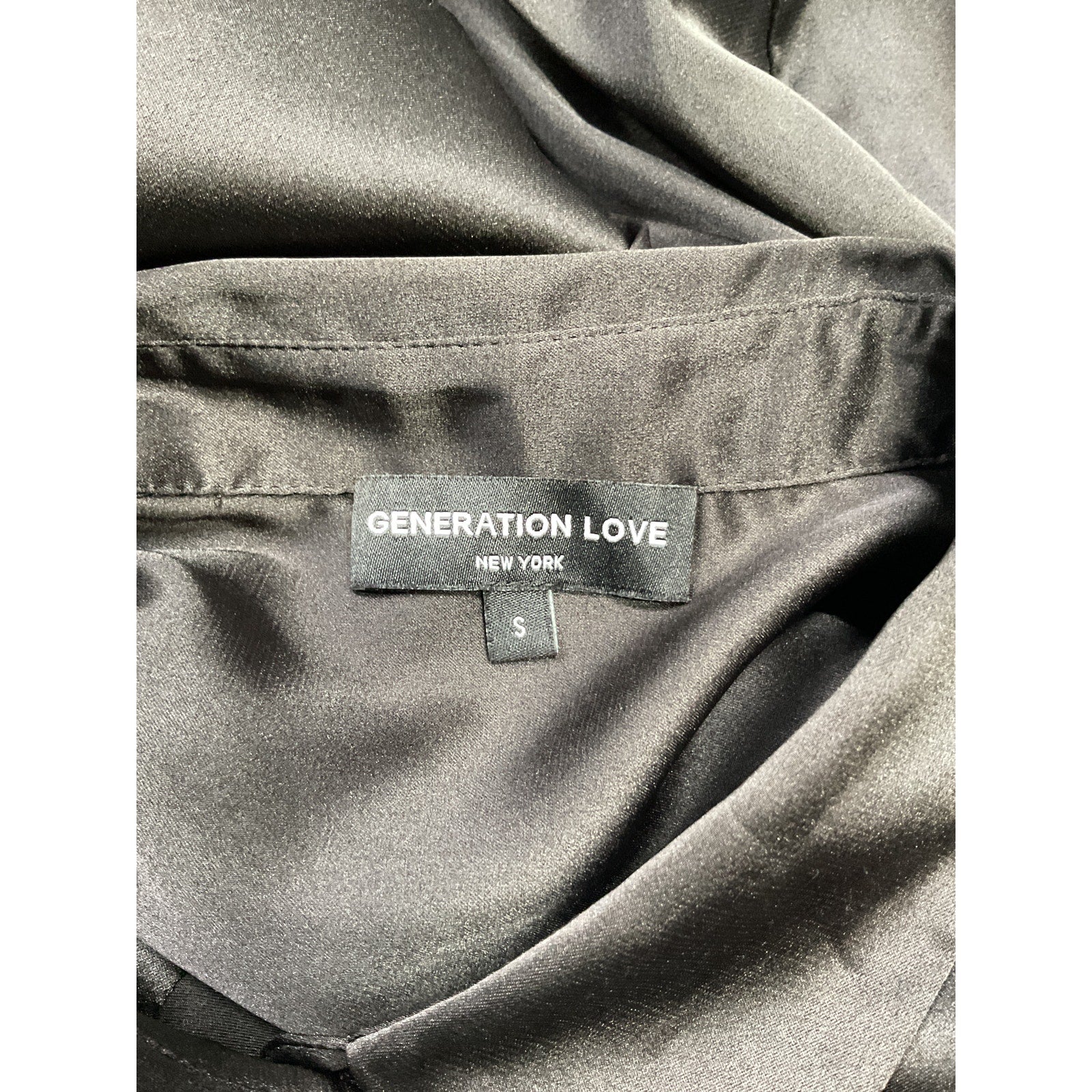Generation Love 'Lennox' Black Polyester Blouse Size S - Image 4