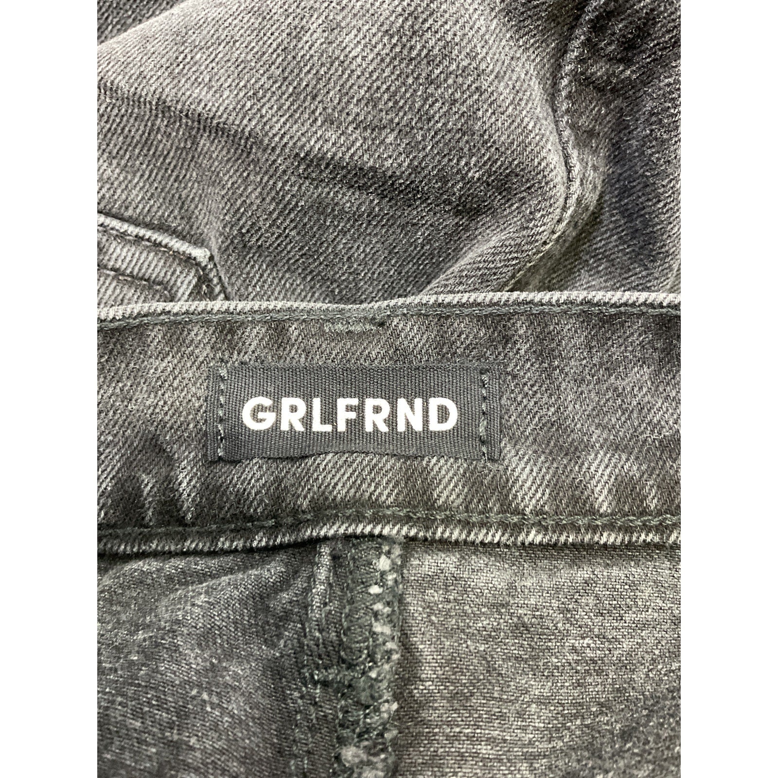 Grlfrnd 'Amara' Black Cotton Maxi Pencil Skirt With Back Slit Size 27 - NWT - Image 4