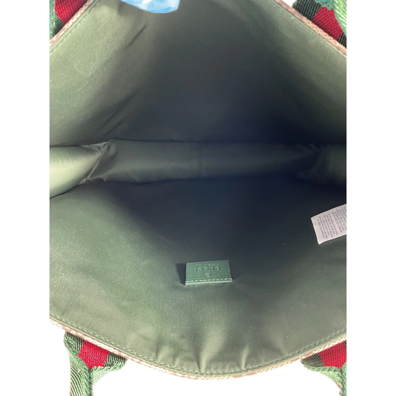 Gucci Children's Beige Printed Gg Tote Bag - Image 9