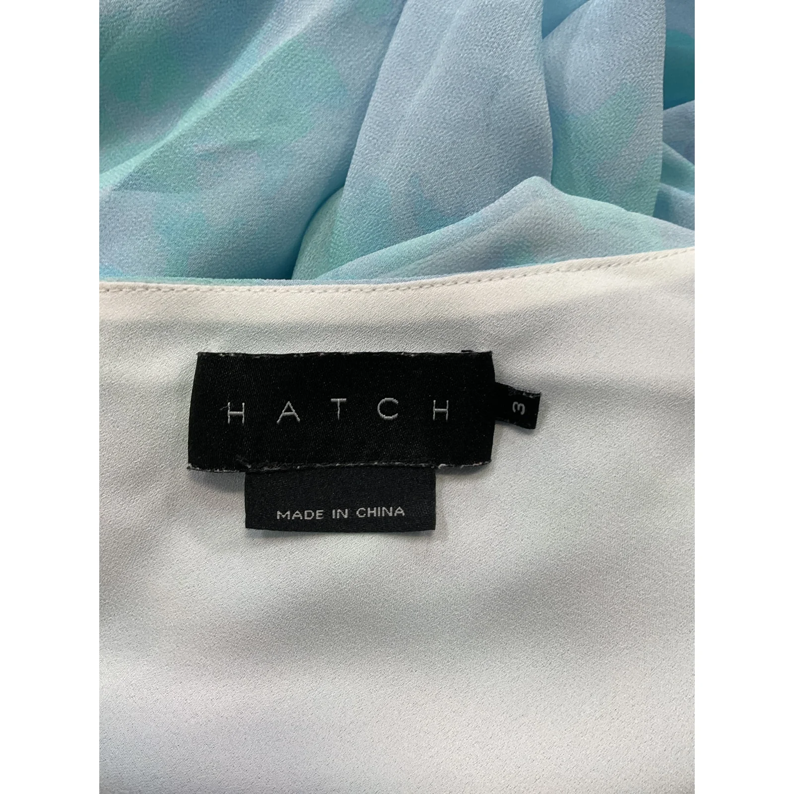Hatch 'The Annette' Blue Sleeveless Dress Size 3 - Image 4