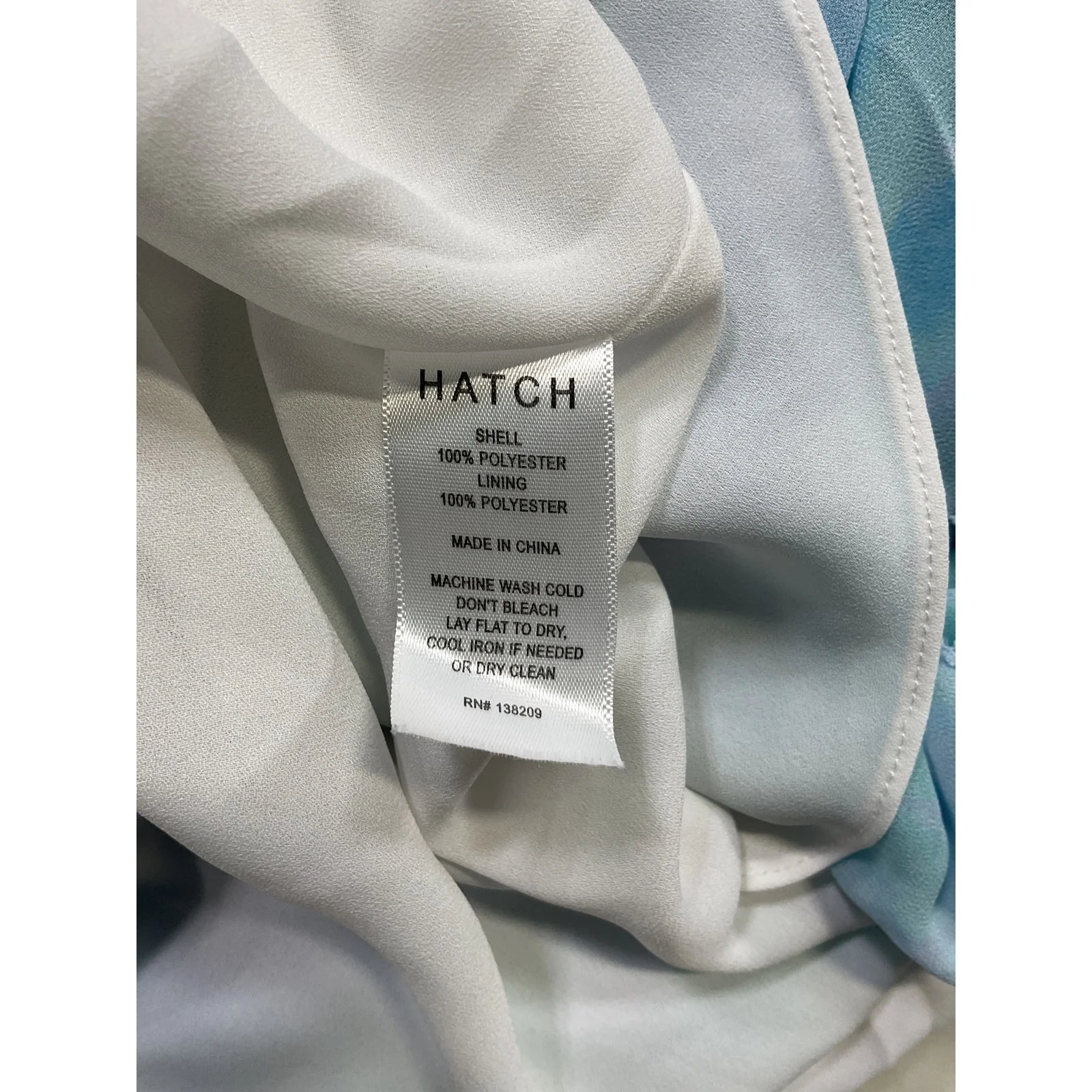 Hatch 'The Annette' Blue Sleeveless Dress Size 3 - Image 5