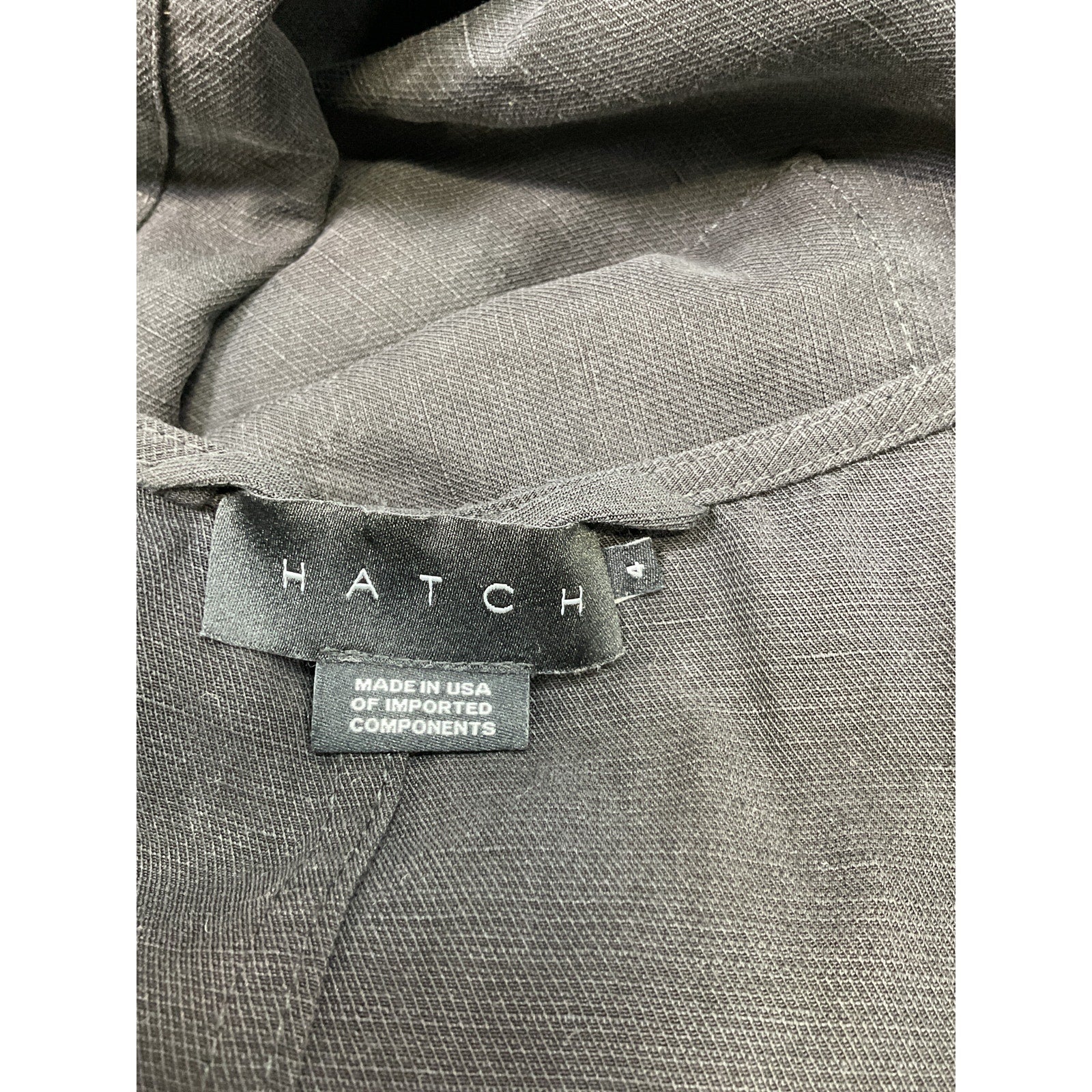Hatch 'The Elliot' Black Romper Size 4 - Image 4