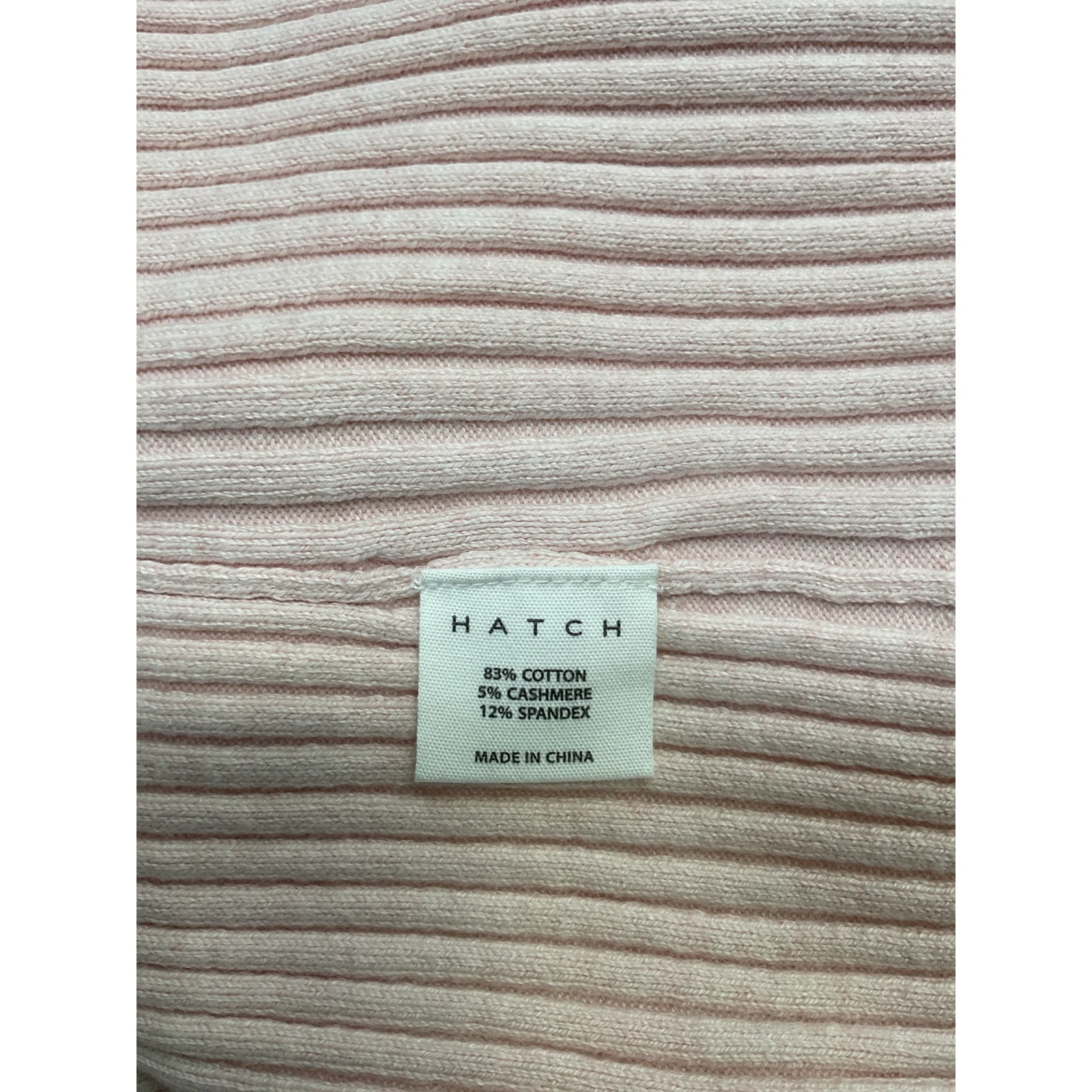 Hatch 'The Lydia' Beige Cotton Sweater Dress Size 0 - Image 5