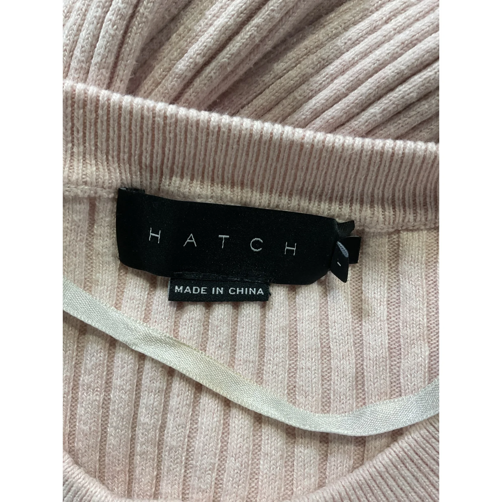Hatch 'The Lydia' Pink Sweater Dress Size 1 - Image 4