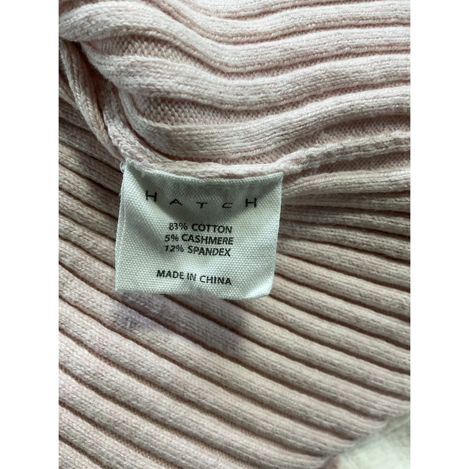 Hatch 'The Lydia' Pink Sweater Dress Size 1 - Image 5