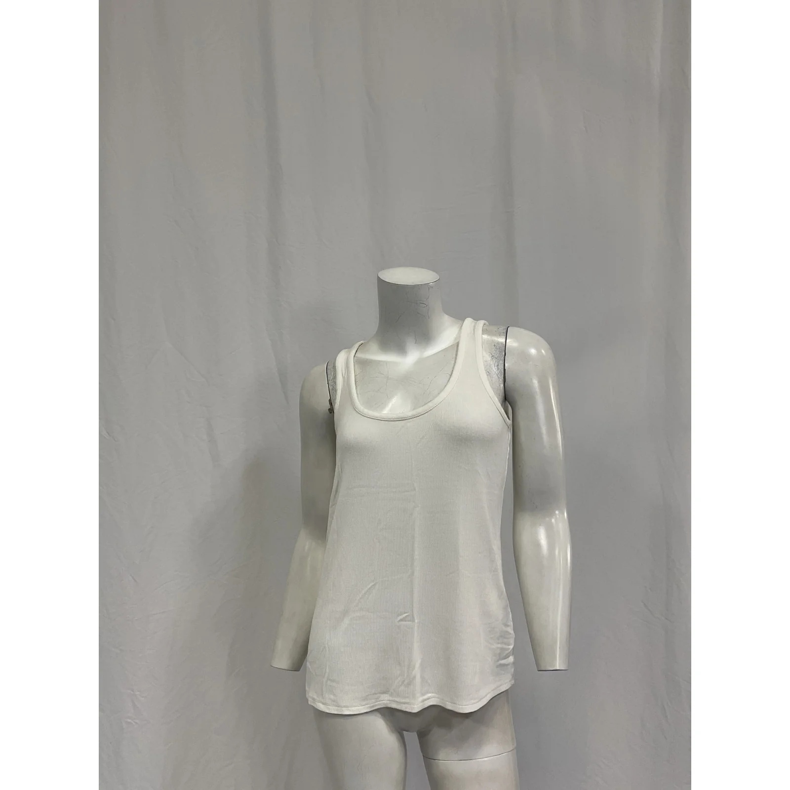 Hatch The Softest Rib White Nylon Tank 2-Pack Size 2 - Image 5