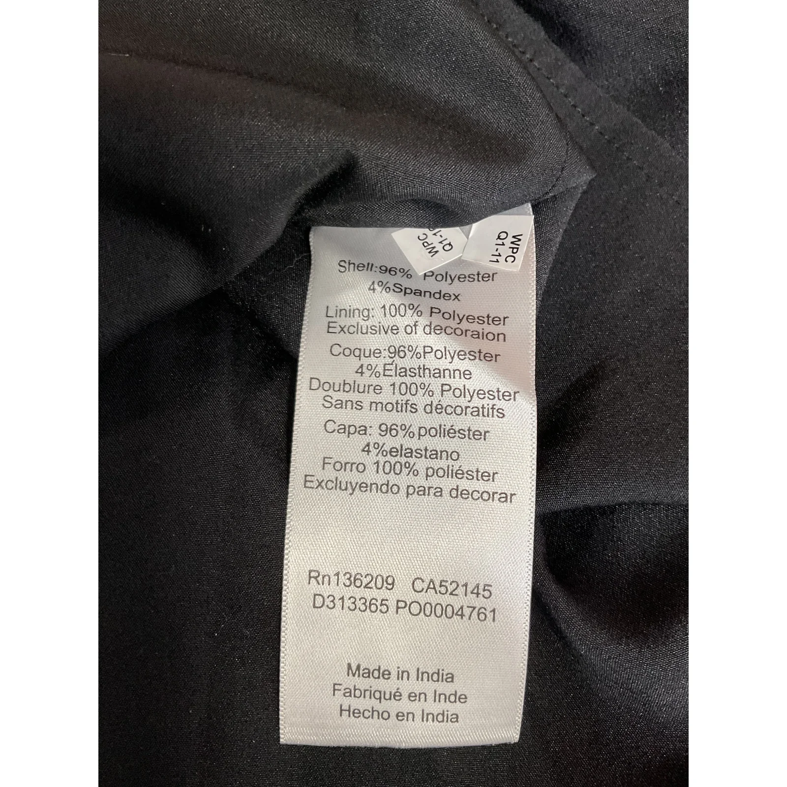 Hatch 'The Victoria' Black Maternity Dress Size 0 - NWT - Image 5