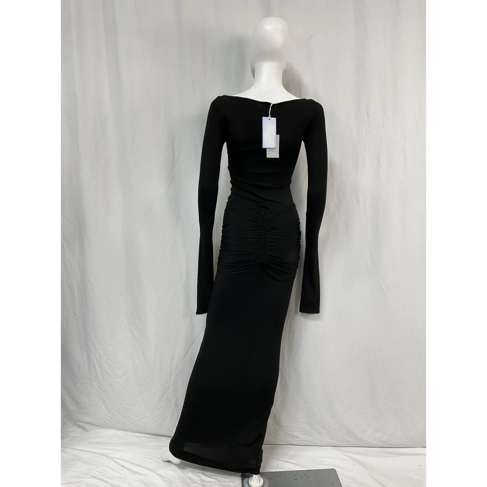 Helsa 'Josephine' Black Acetate Dress Size S - NWT - Image 3