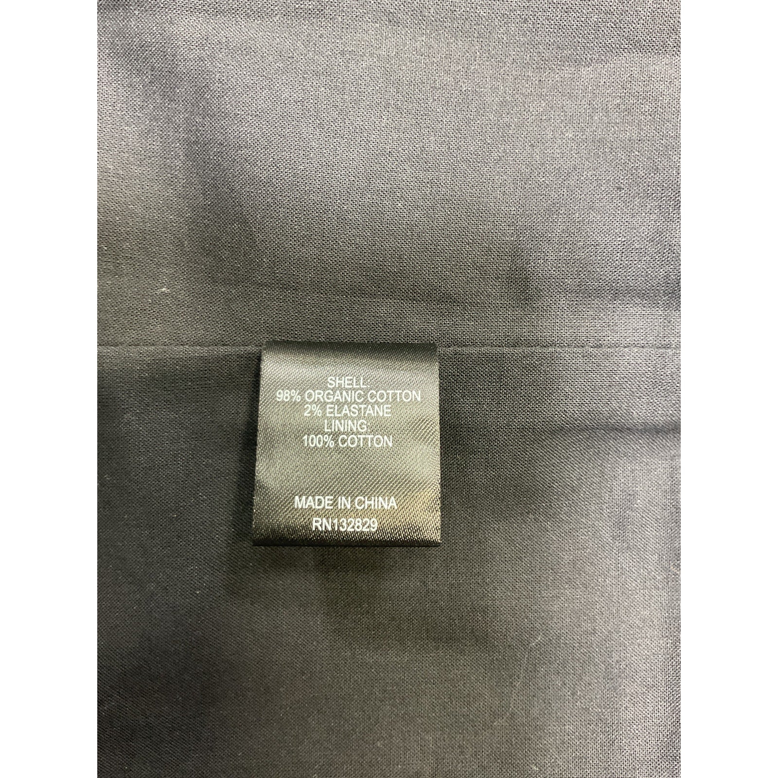 Helsa 'Stretch' Black Cotton Sateen Bustier Size S - Image 5