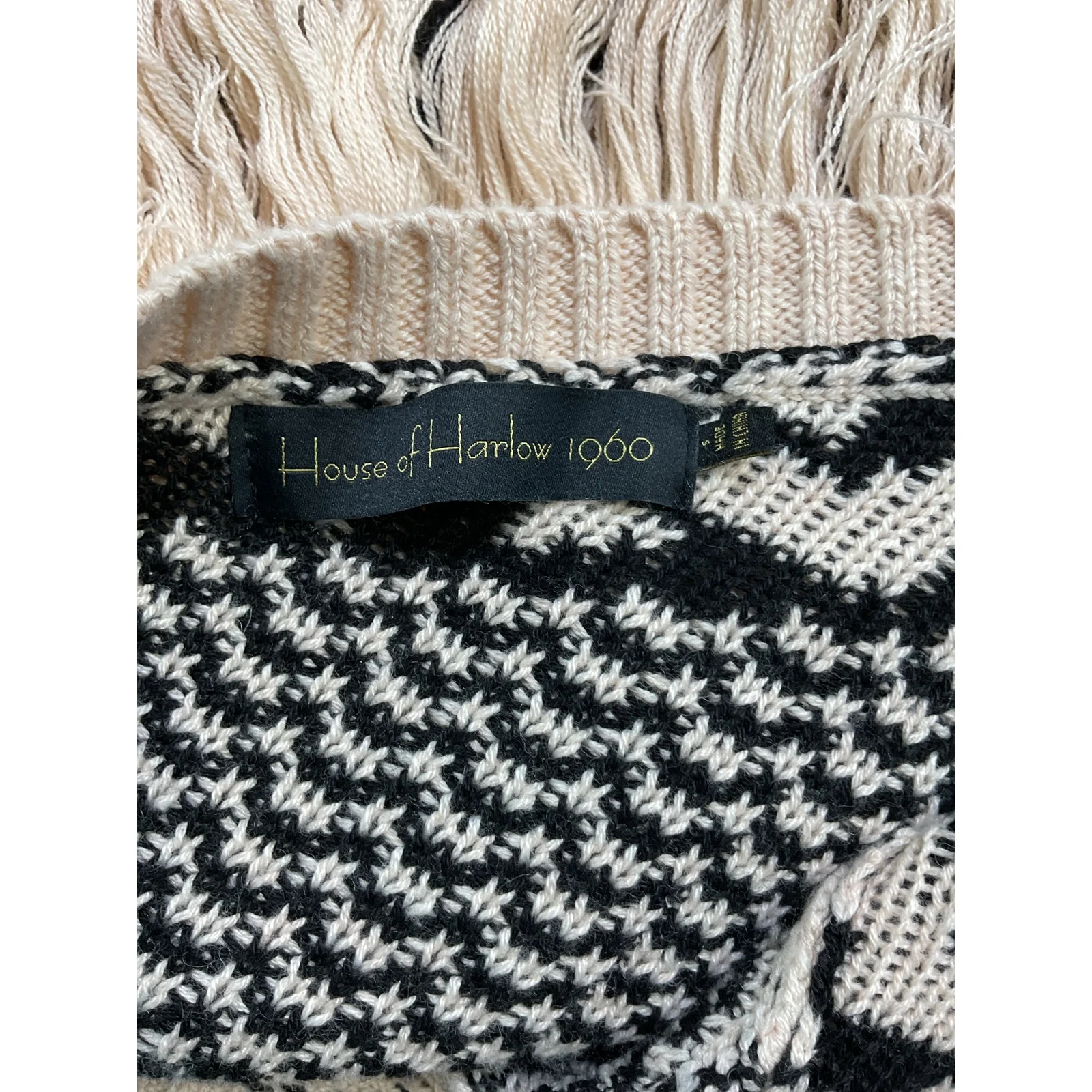 House Of Harlow 1960 x Revolve 'Noa' White One Shoulder Sweater Size S - Image 4