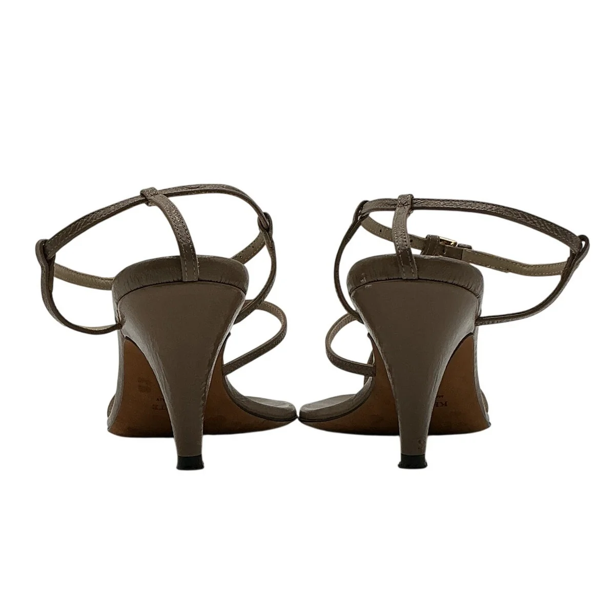Khaite Strappy Soft Coffee Jones Leather Sandals Size 36 / US 6 - Image 5