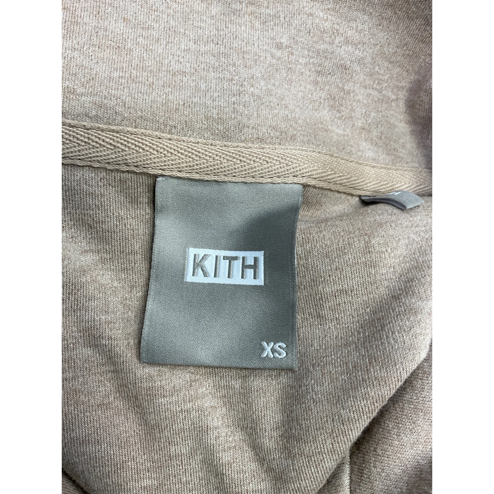 Kith 'Rae' Tan Quarter Zip II Size XS - Image 4