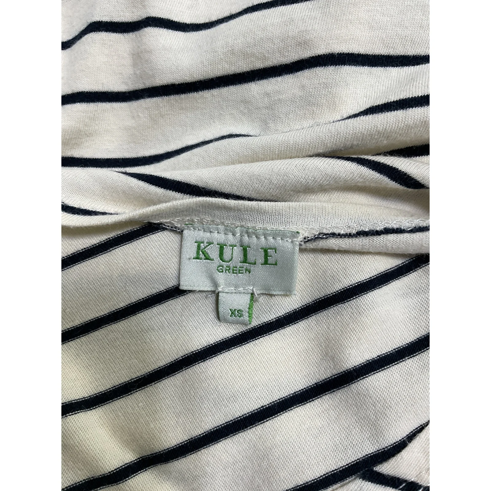 Kule The Organic White Cotton Modern Long Tee Size XS - Image 4