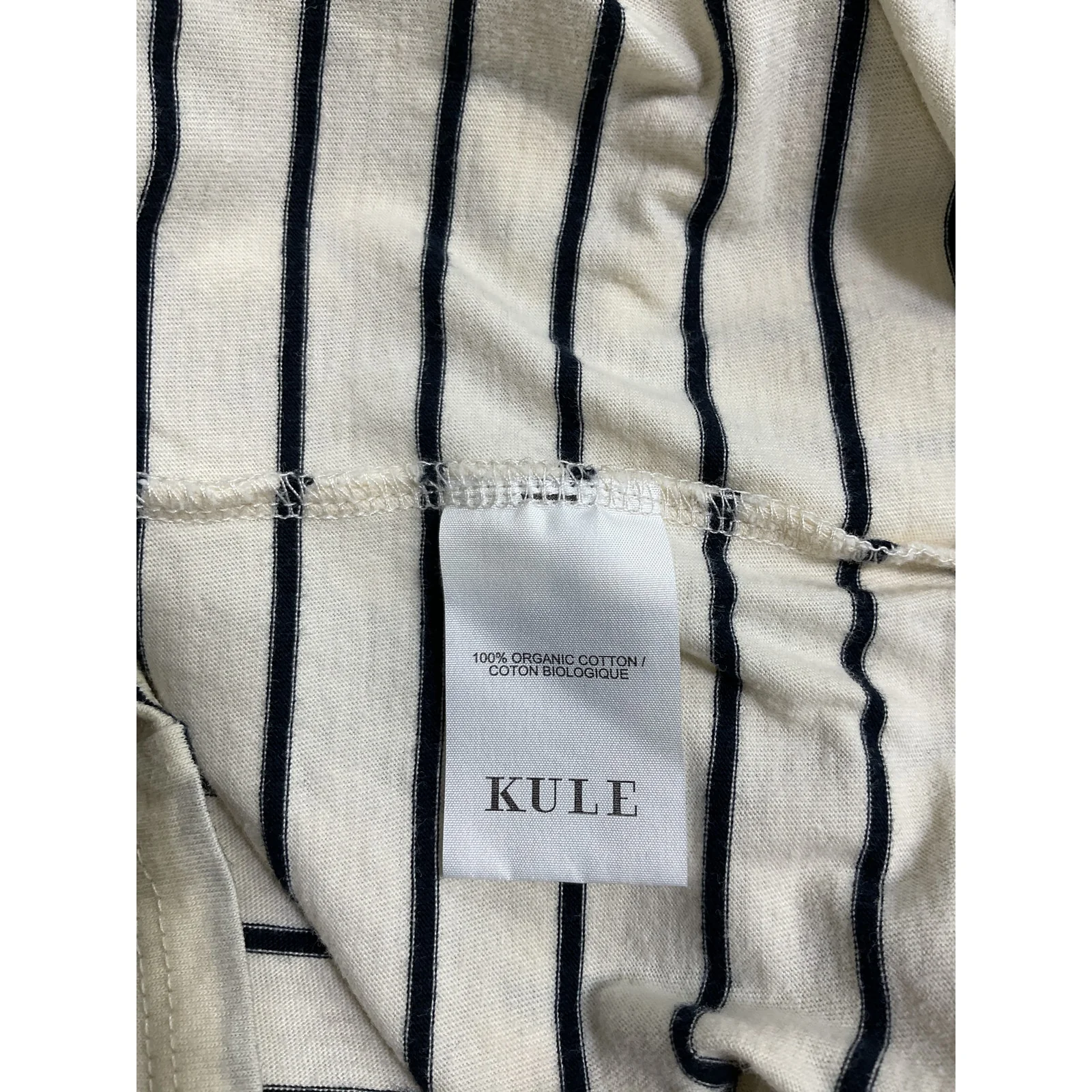 Kule The Organic White Cotton Modern Long Tee Size XS - Image 5
