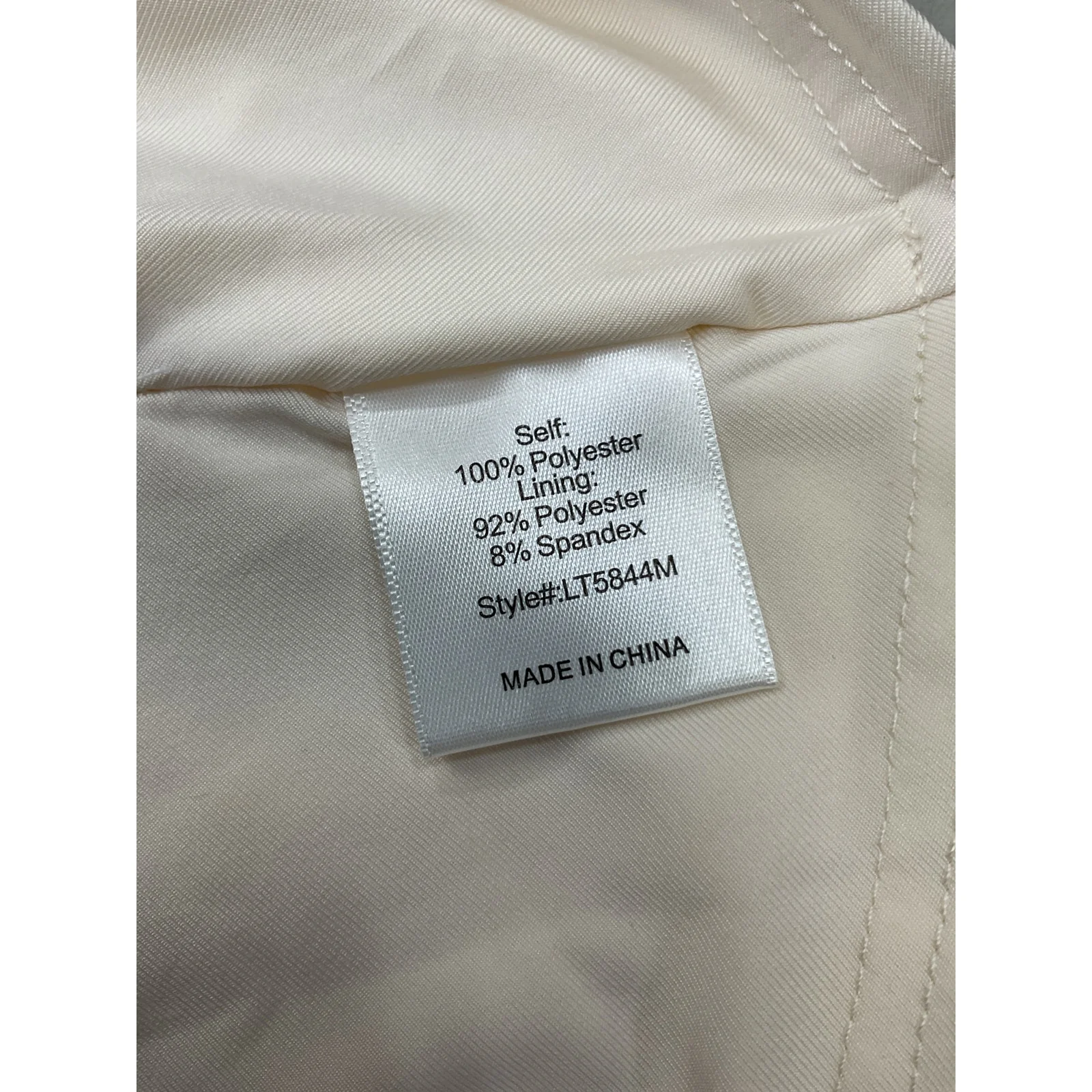 Line & Dot 'Bowen' Ivory Strapless Top Size S - Image 5