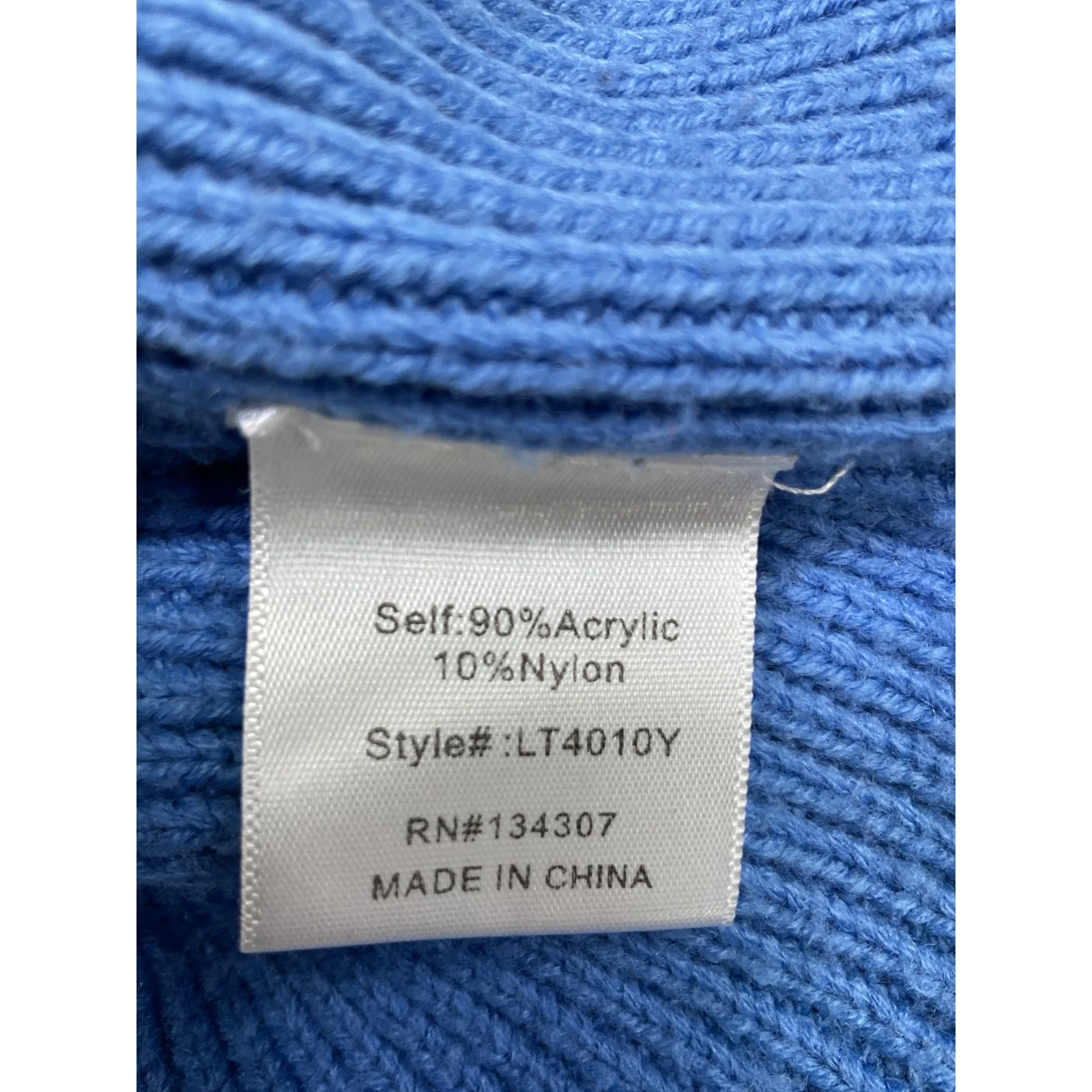 Line & Dot 'Hannah' Blue Rayon Blend Sweater Size S - Image 5