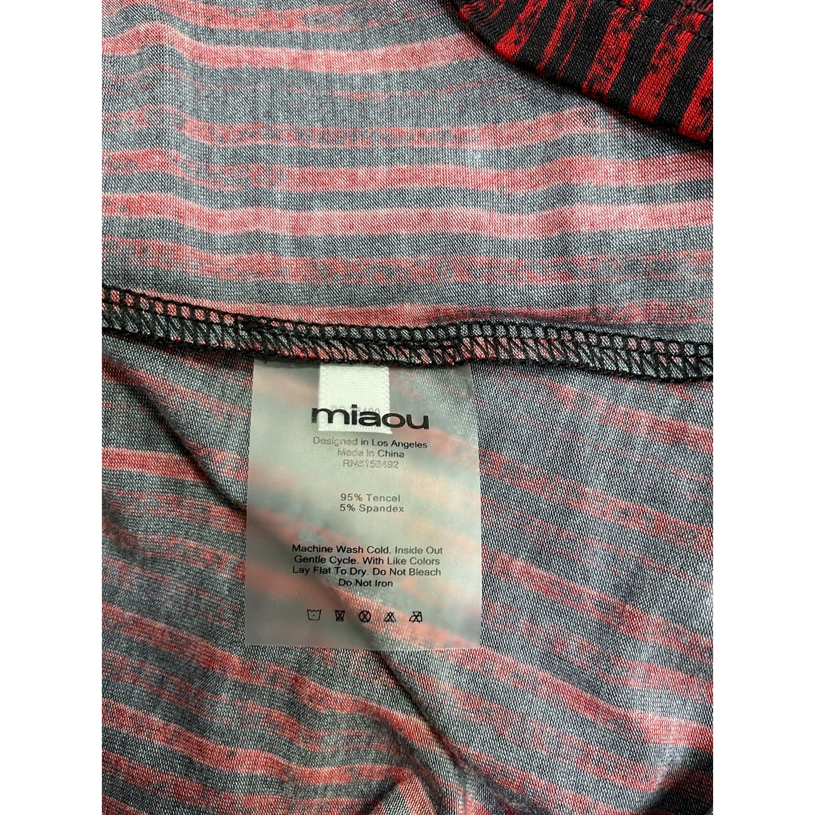 Miaou Long Sleeve Gold Tencel Tee Size XS - NWT - Image 5