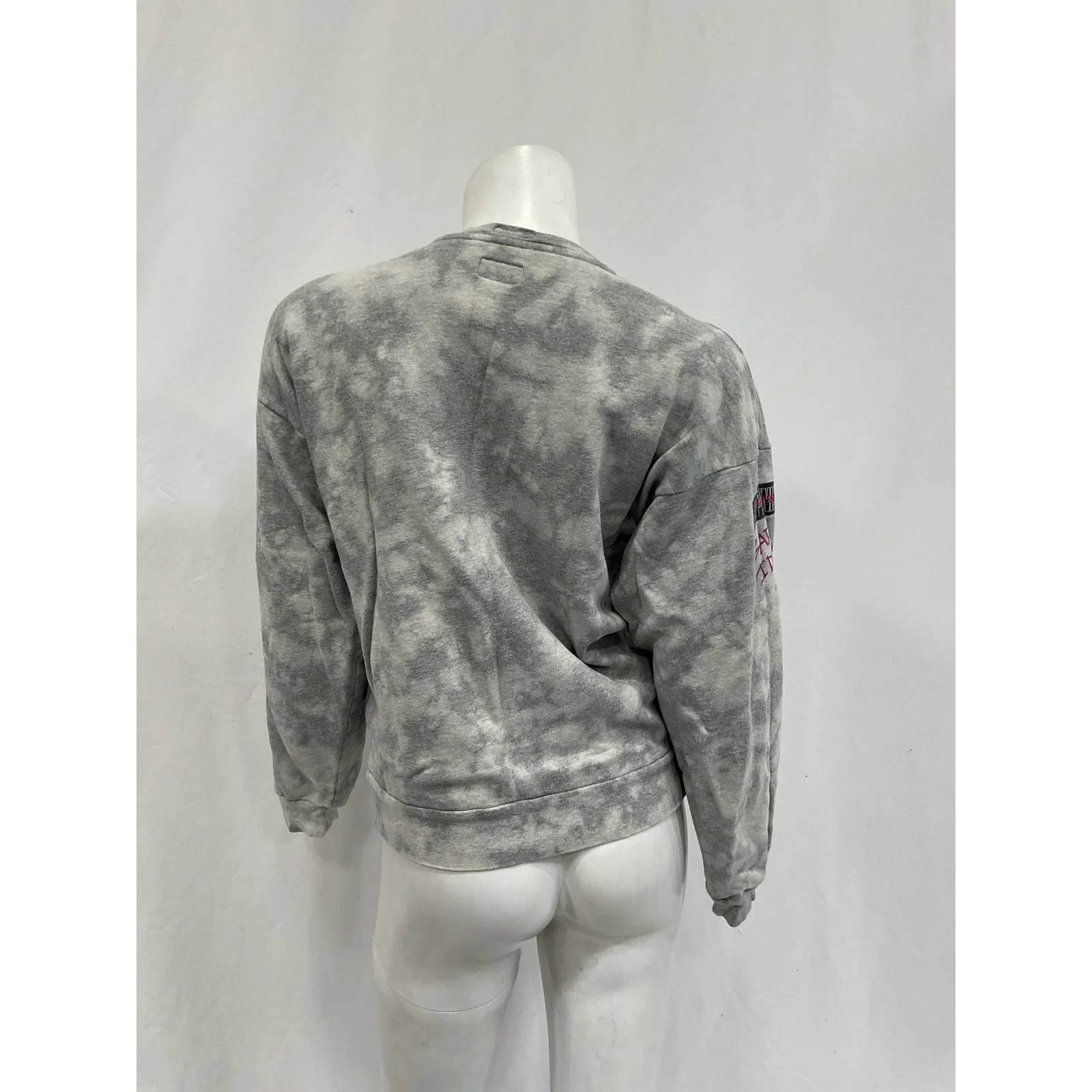 Mother 'The Drop' Gray Crew Neck Square Graphic Sweatshirt Size XS - Image 3