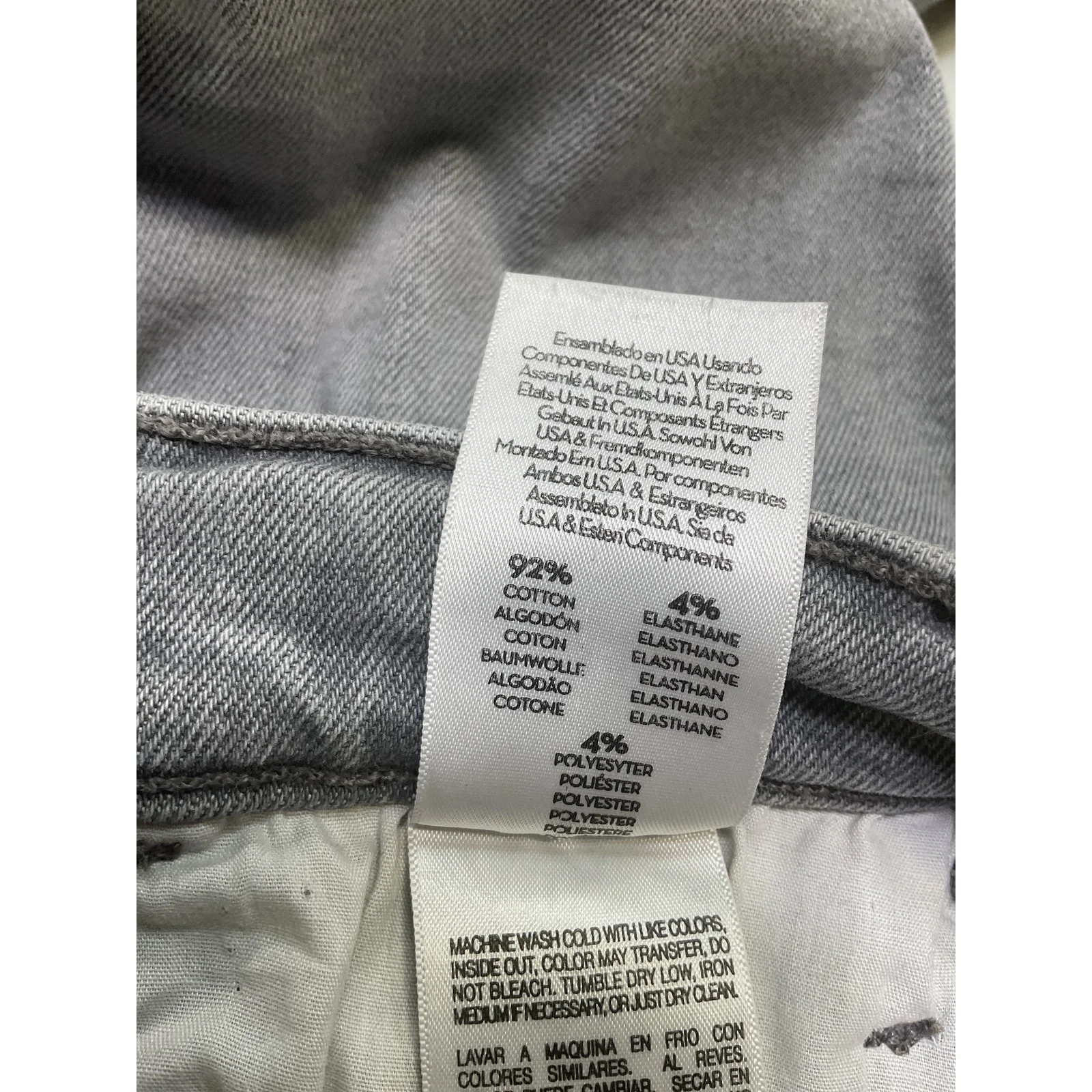 Neiman Marcus Mother Black Cotton Hustler Denim Jean Size 25 - Image 5