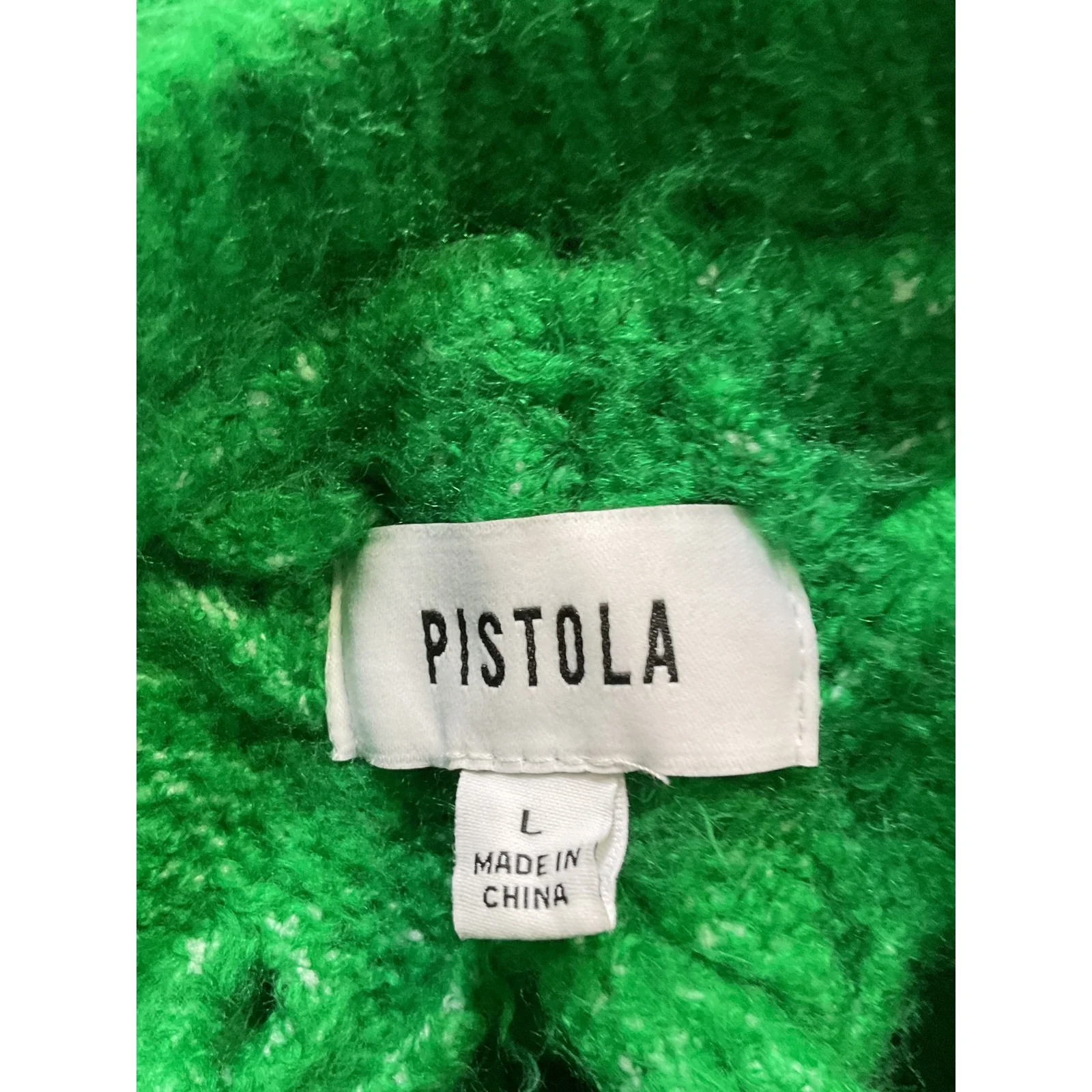Pistola Green Darya Sweater Size L - Image 4
