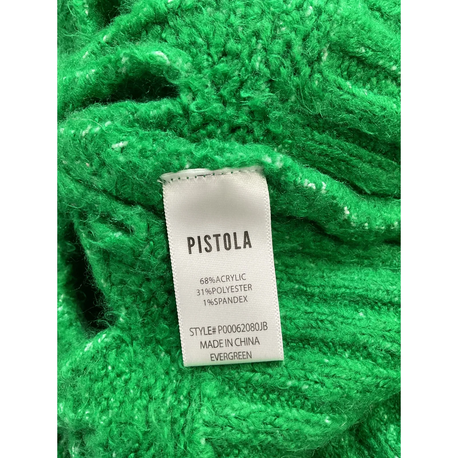 Pistola Green Darya Sweater Size L - Image 5