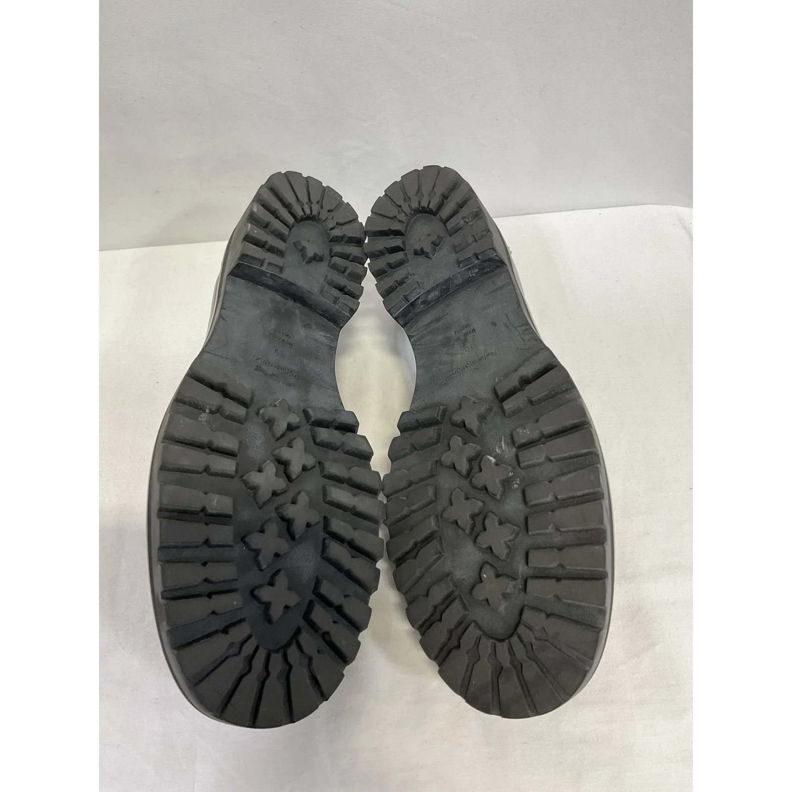 Reformation 'Agathea' Brown Leather Chunky Loafer Size 10 - Image 4