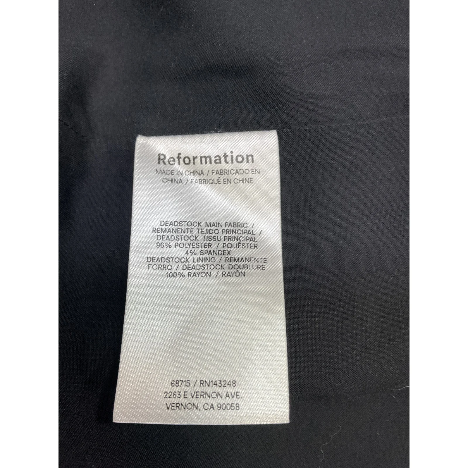 Reformation 'Charchi' Brown Polyester Skirt Size 8 - Image 4