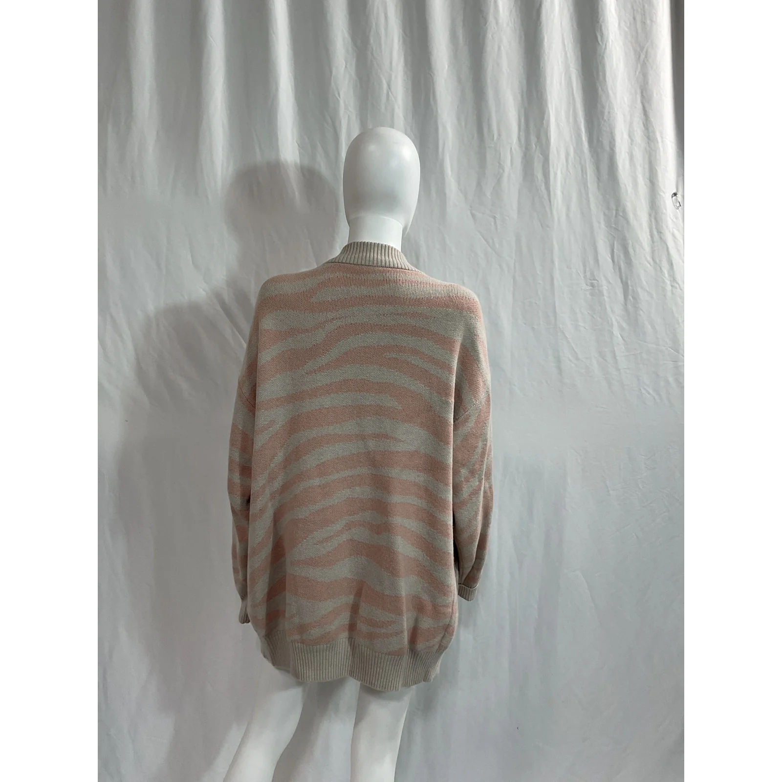 Varley 'Mayberry' Pink Long Sleeve Cardigan Size S - Image 3