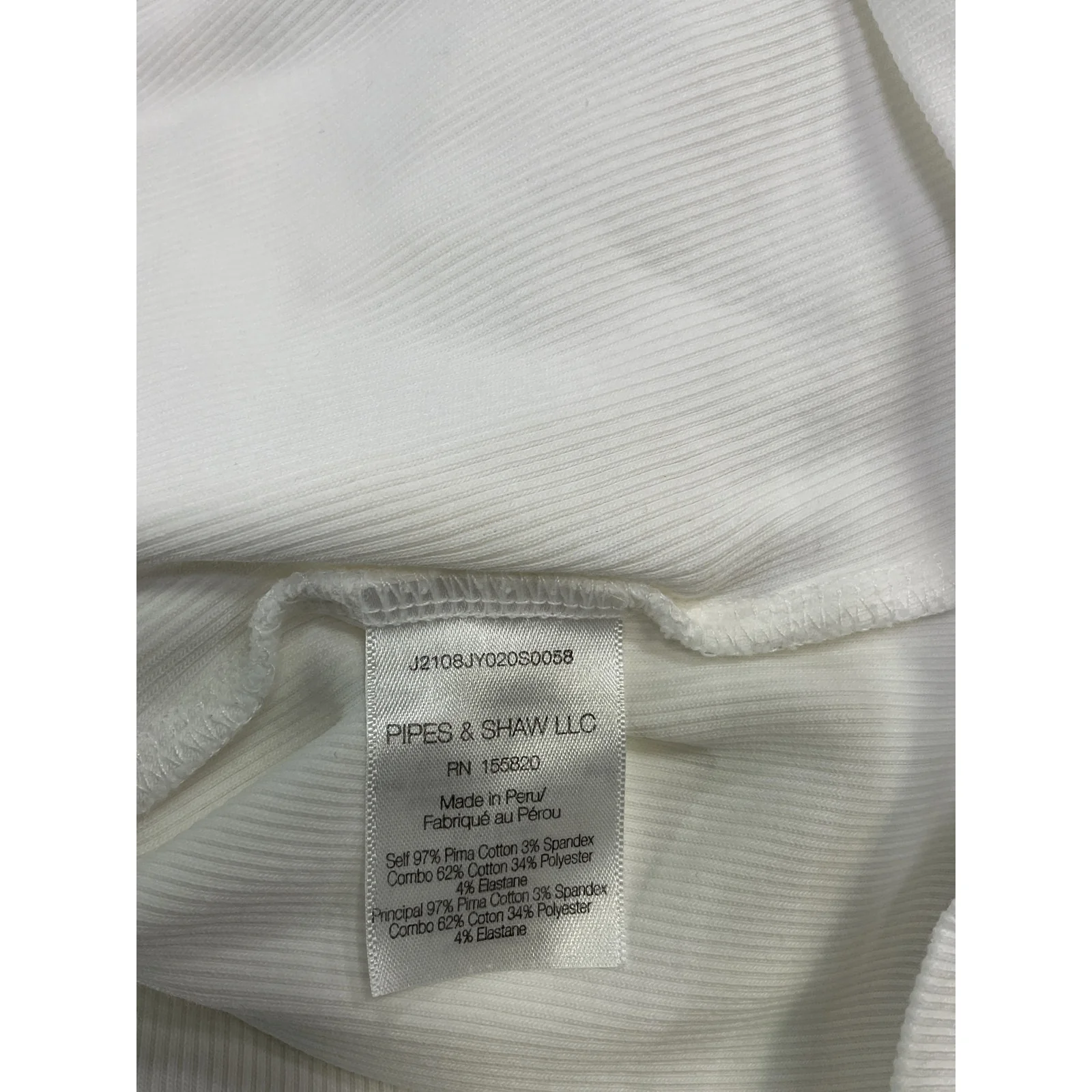 Veronica Beard 'Fawn' White Cotton Mix Media Virago Sleeve Stretch Cotton Top Size M - Image 5